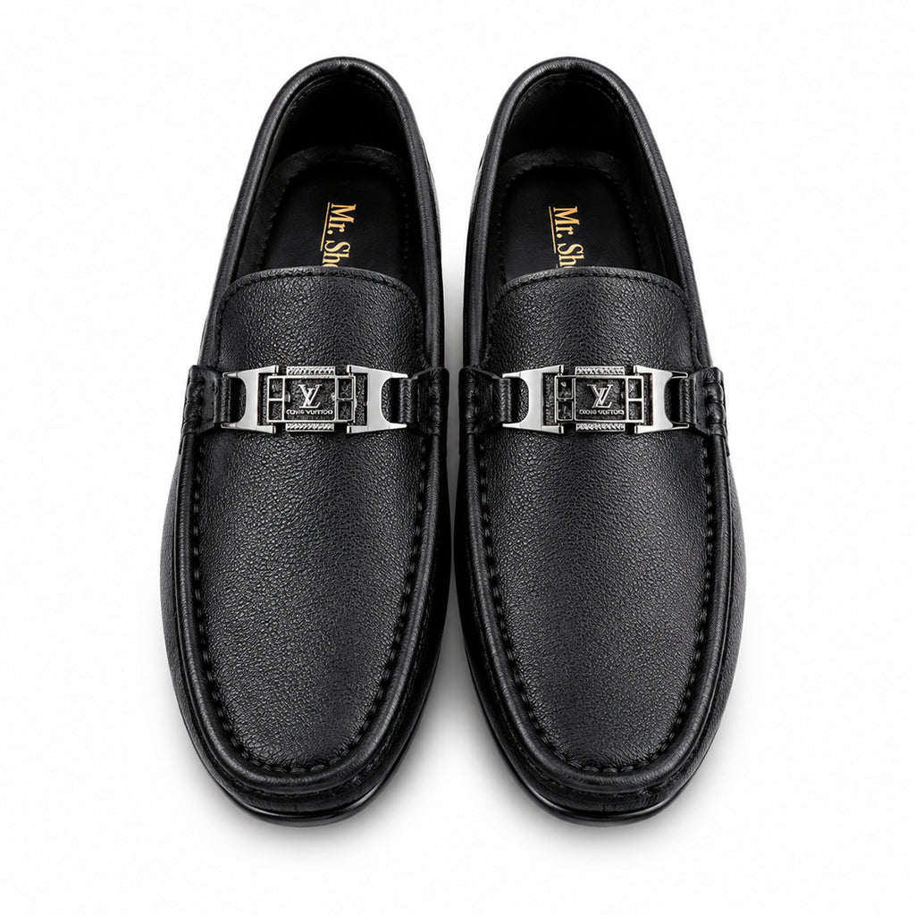 Classic Black Signature Loafers