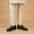 Elegant Black Leather Loafers for Men