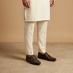 Elegant Brown Leather Loafers